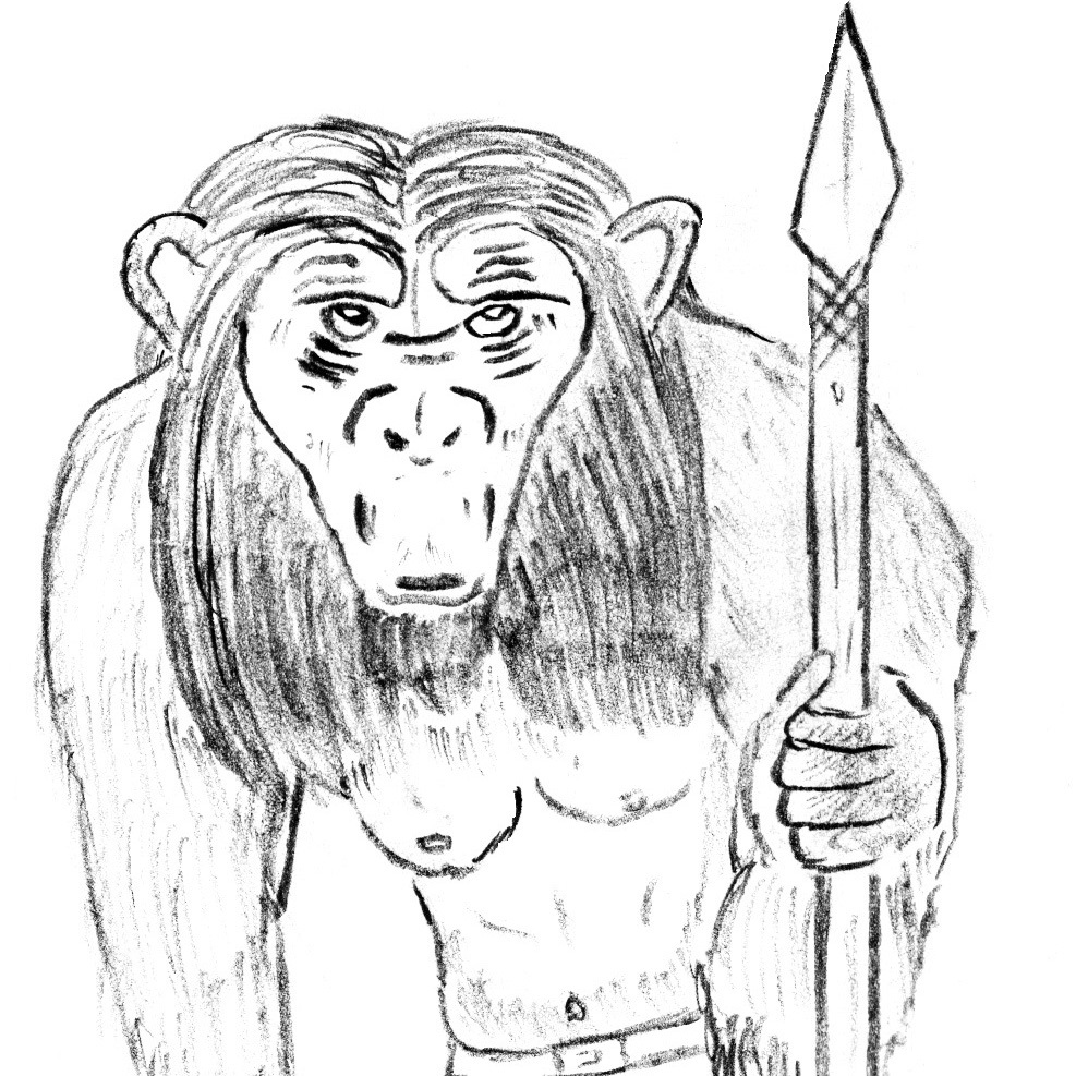Monster Monday #10-&nbsp;Chimpmanzee