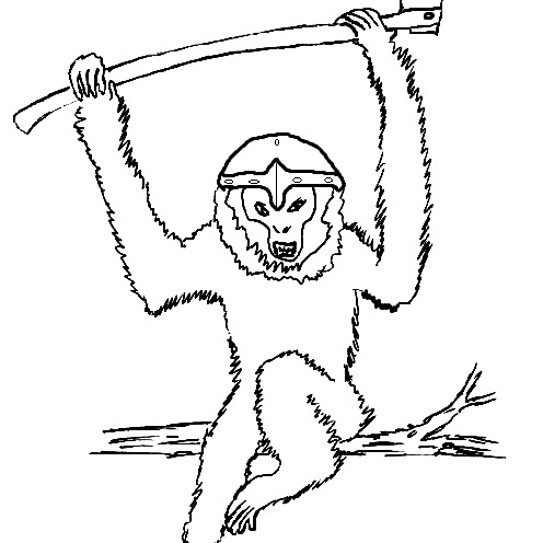 Monster Monday #8-&nbsp;Gibbonman