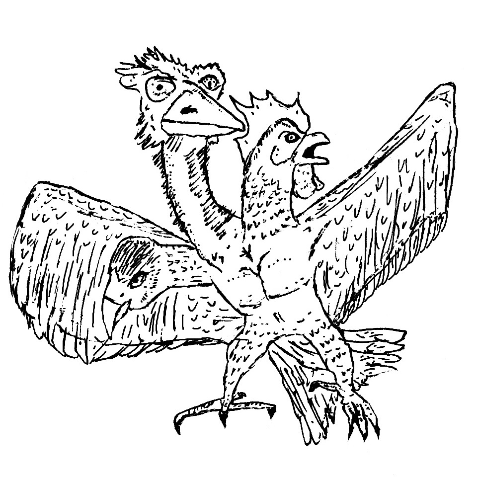 Monster Monday #16:&nbsp;Birdorah