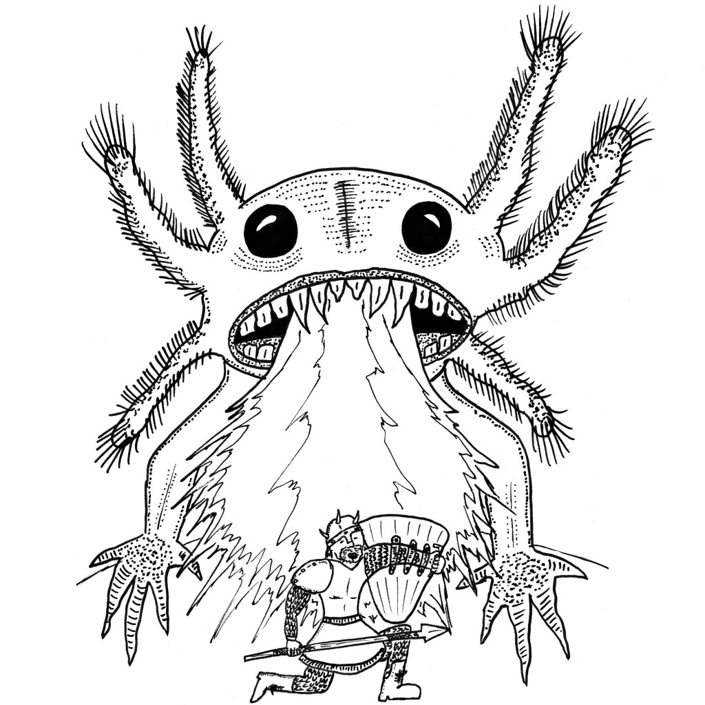 Monster Monday #26:&nbsp;Draxolotl